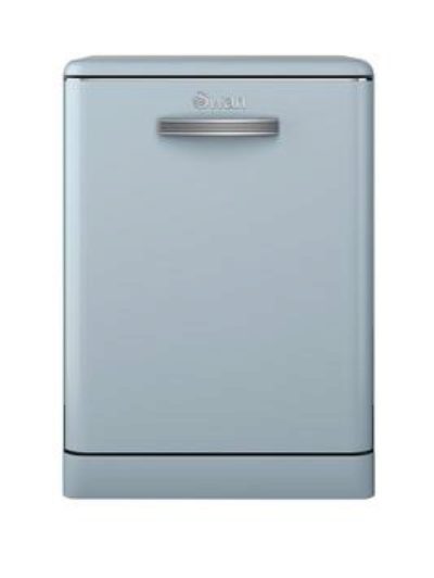 Swan Sdw7040Blun 12-Place Retro Dishwasher - Blue Swan Sdw7040Blun 12-Place Retro Dishwasher - Blue